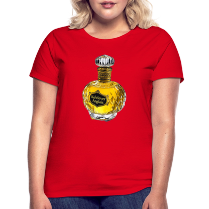 Eau de Perfume, T-shirt dam - röd