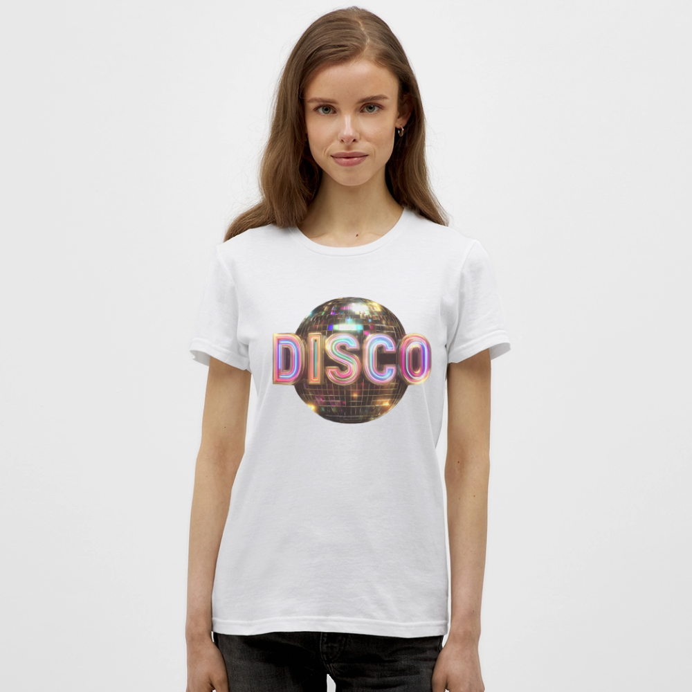 Disco Dreamscape, T-shirt dam - vit