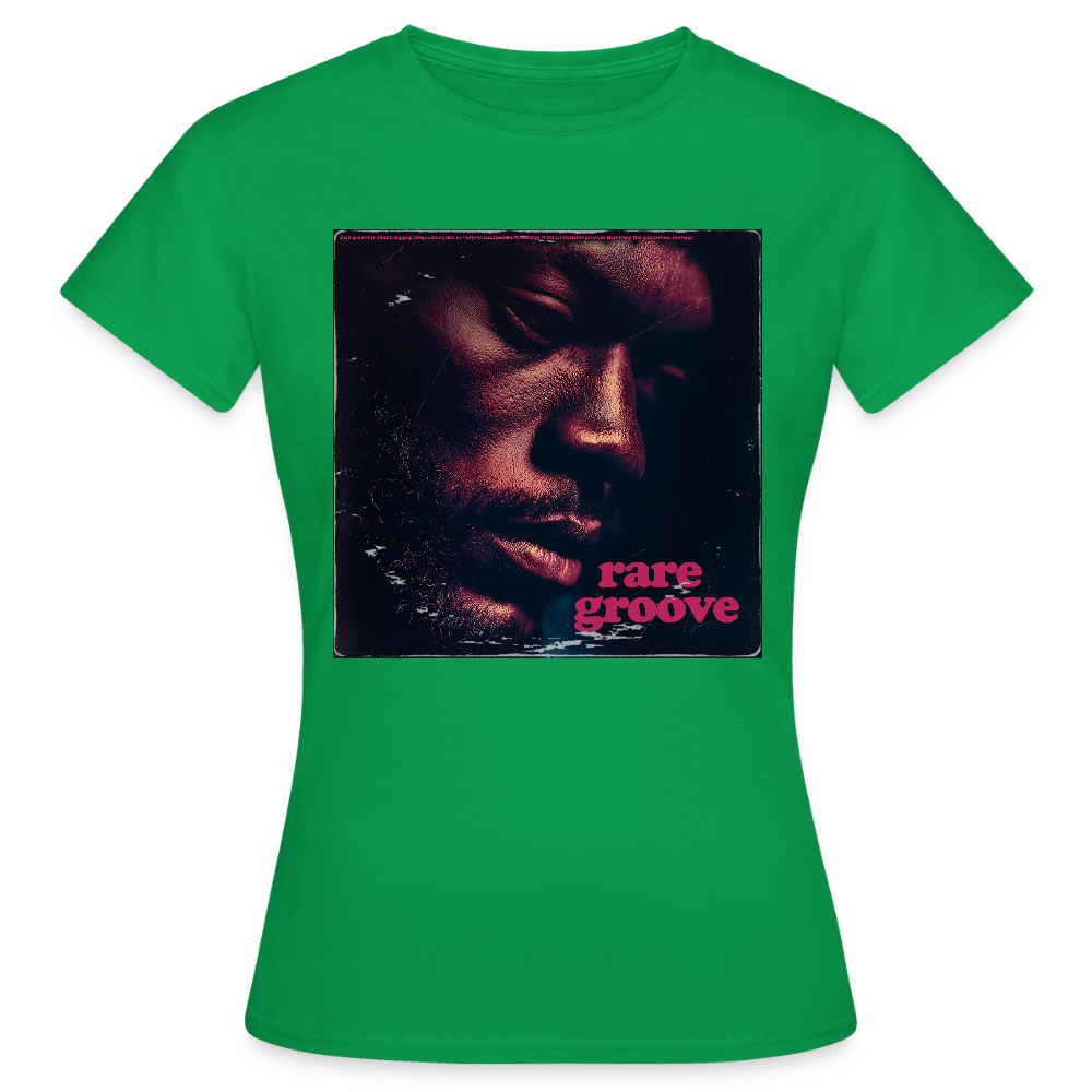 Groove Rare, T-shirt dam - kellygrön