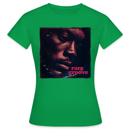 Groove Rare, T-shirt dam - kellygrön