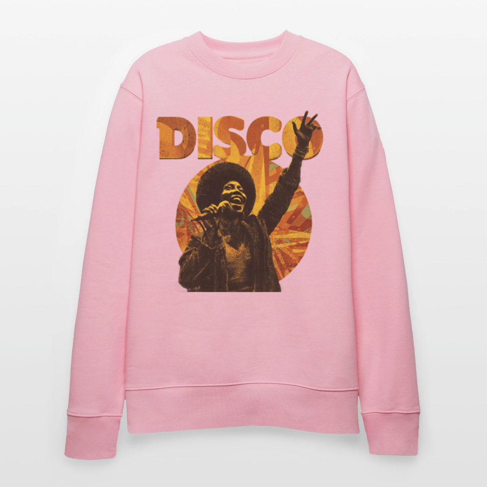 Boogie Soul, Ekologisk sweatshirt CHANGER unisex från Stanley/Stella - ljusrosa