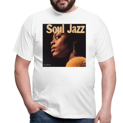 Acceso's Soul Groove: Jazz with a Beat, T-shirt herr - vit