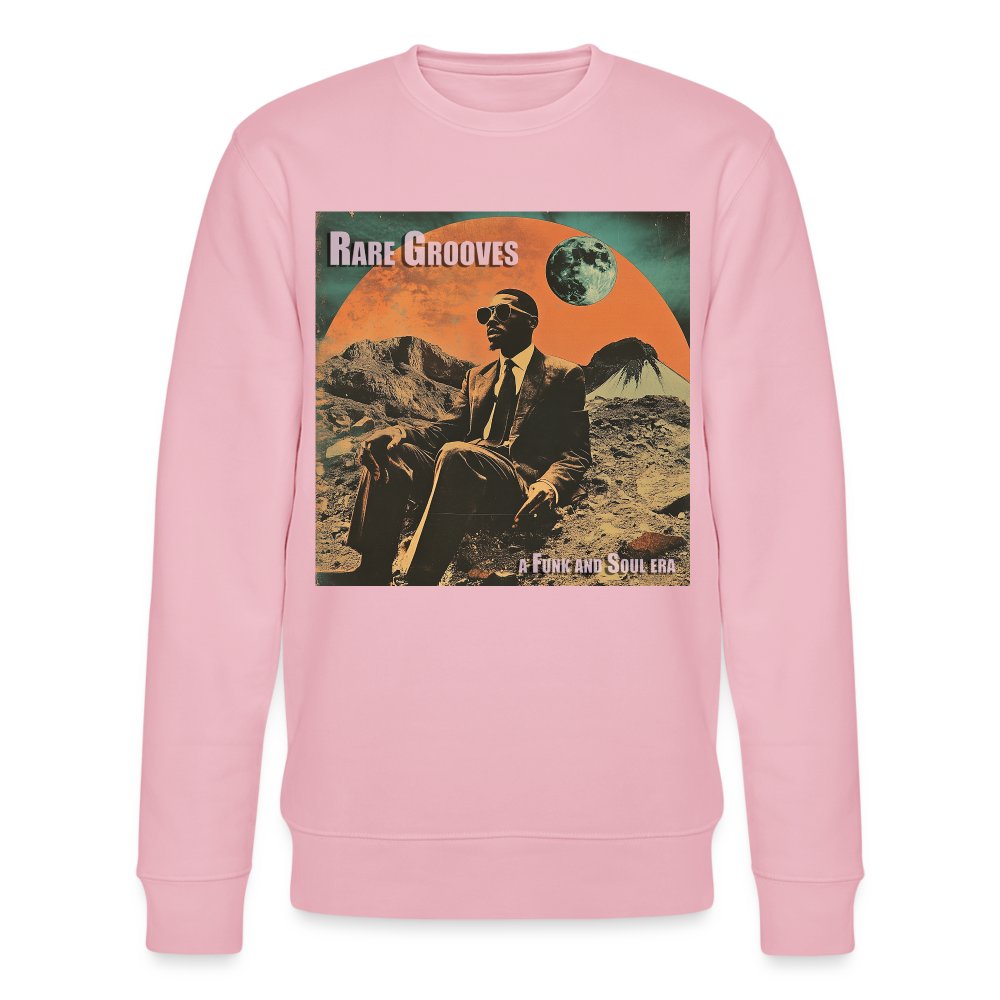 Vinylskatter: Att hitta sällsynta grooves, Ekologisk sweatshirt CHANGER unisex från Stanley/Stella - ljusrosa