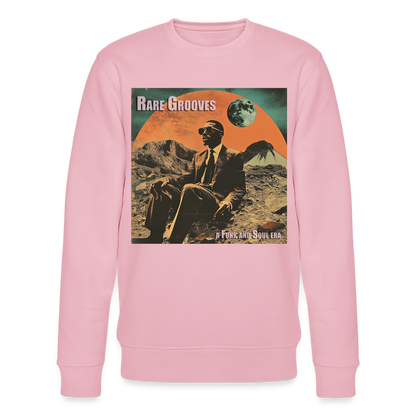 Vinylskatter: Att hitta sällsynta grooves, Ekologisk sweatshirt CHANGER unisex från Stanley/Stella - ljusrosa