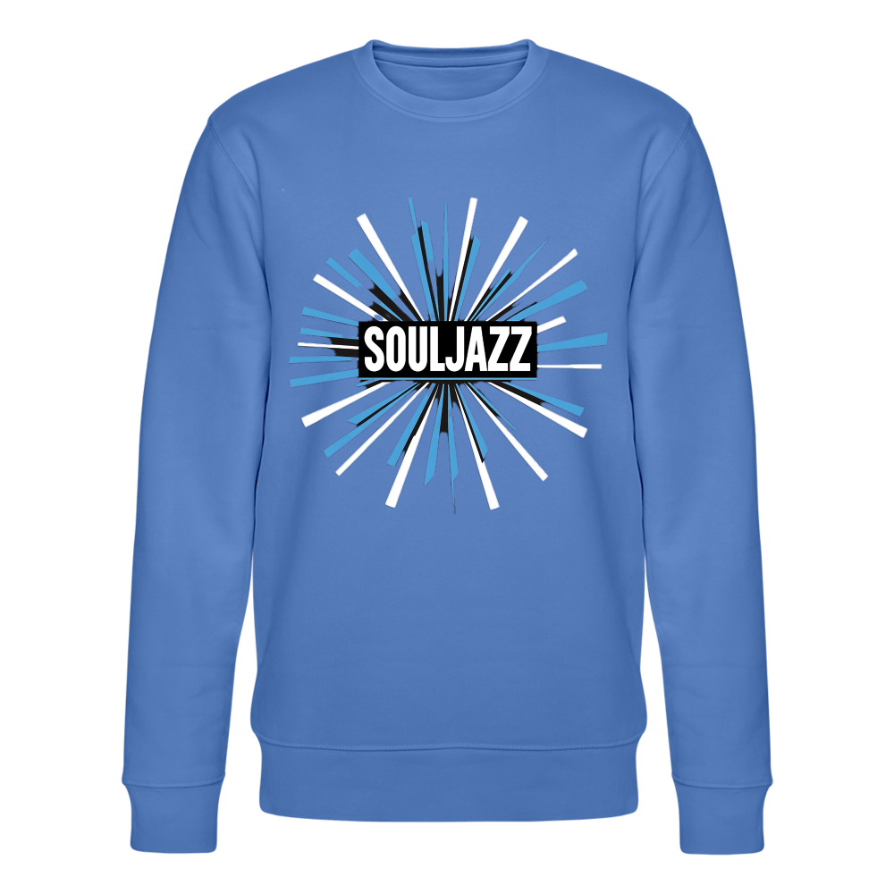 Jazz Meets Soul, Ekologisk sweatshirt CHANGER unisex från Stanley/Stella - blå