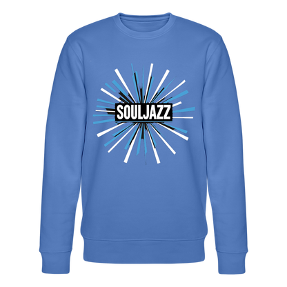 Jazz Meets Soul, Ekologisk sweatshirt CHANGER unisex från Stanley/Stella - blå