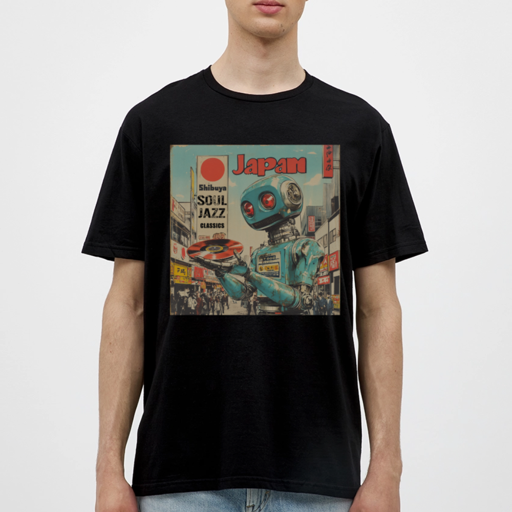 Shibuya Soul Jazz Classics, T-shirt herr - svart