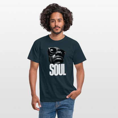 Soul Frequency, T-shirt herr - marinblå