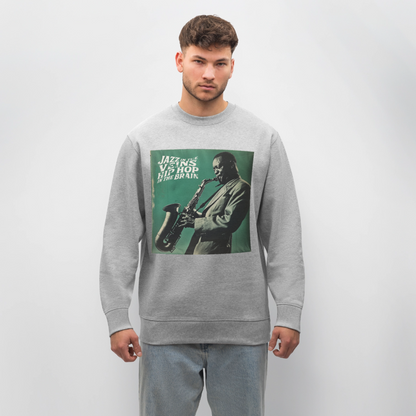 Groove in the Mind, Ekologisk sweatshirt CHANGER unisex från Stanley/Stella - gråmelerad