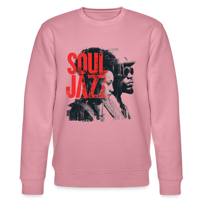 The Essence of Soul Jazz, Ekologisk sweatshirt CHANGER unisex från Stanley/Stella - lila dröm