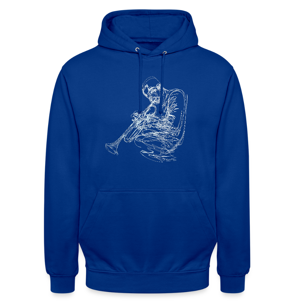 Contours of Jazz, Luvtröja unisex - kungsblå