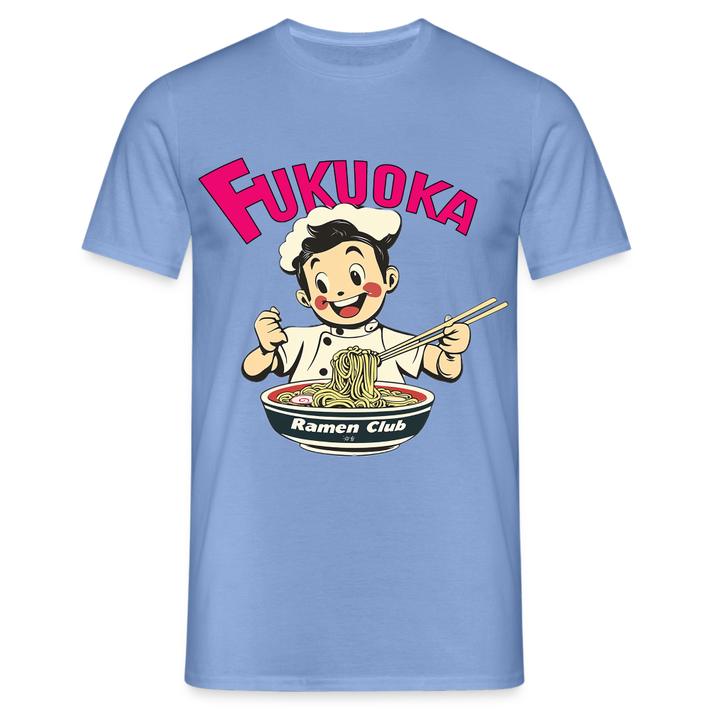 Fukuoka Ramen Club, T-shirt herr - carolina blue