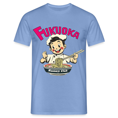 Fukuoka Ramen Club, T-shirt herr - carolina blue