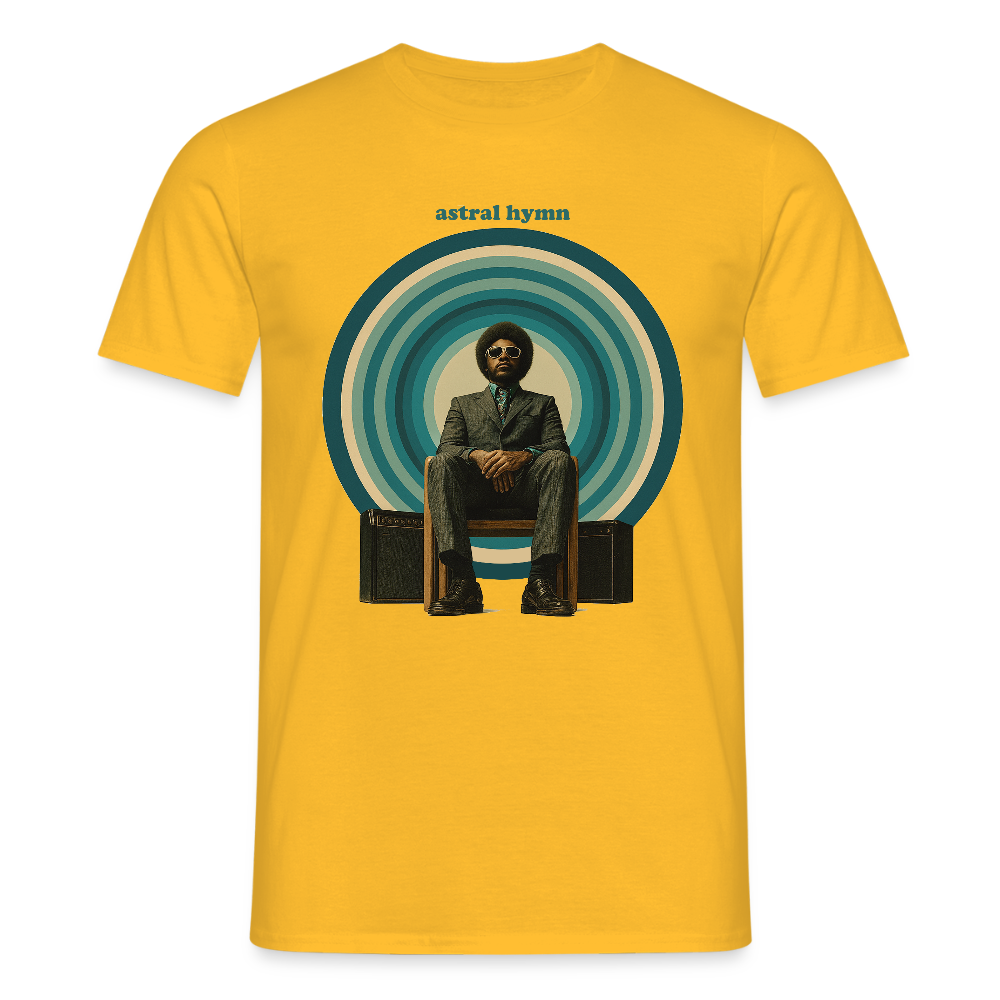 The Creator Has a Free Jazz Plan, T-shirt unisex - gul