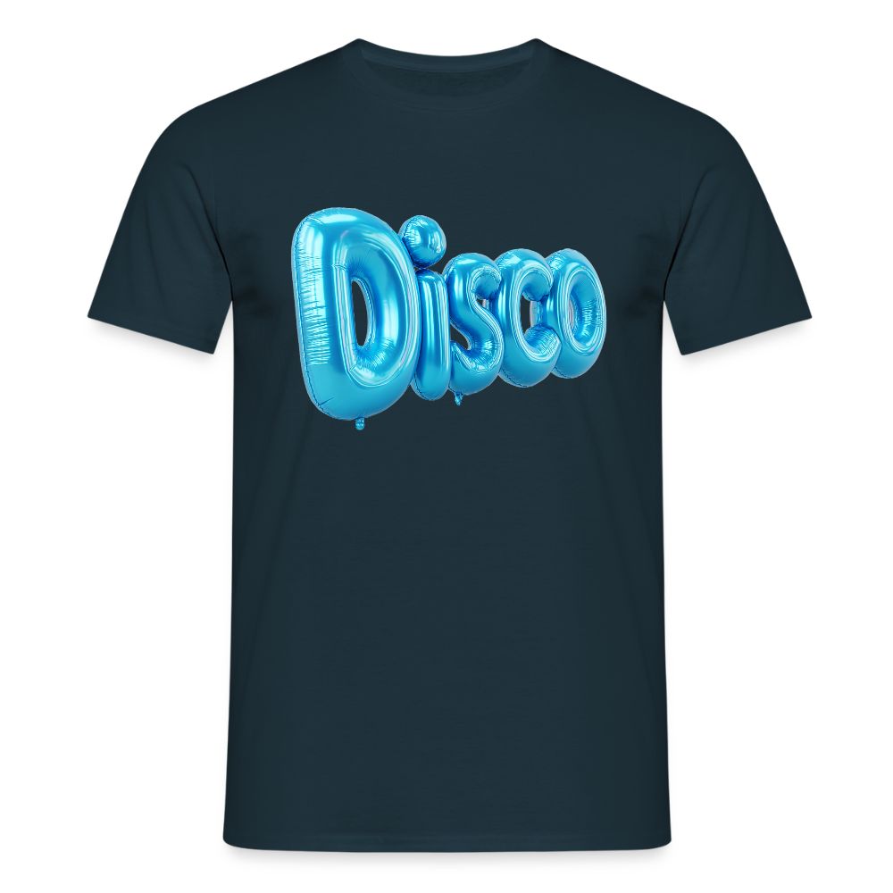 Pump the Disco, T-shirt herr - marinblå