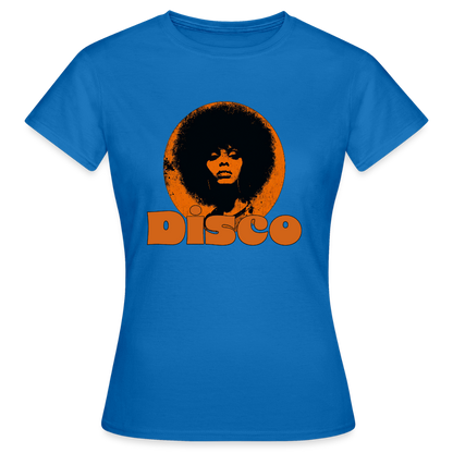 Disco Inferna, T-shirt dam - royalblå