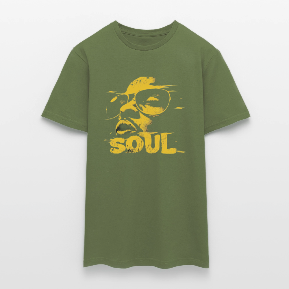 Funky Soul, T-shirt herr - Militärgrön