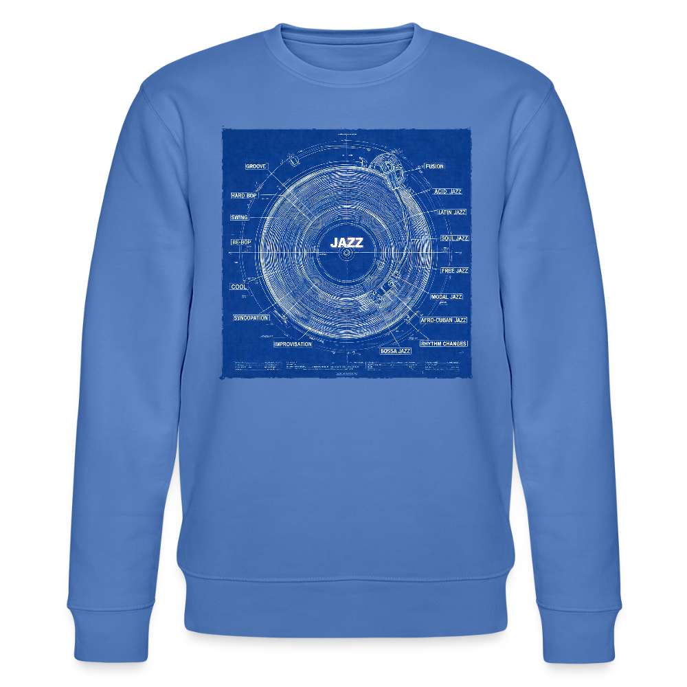 Kind of Blueprint, Ekologisk sweatshirt CHANGER unisex från Stanley/Stella - blå