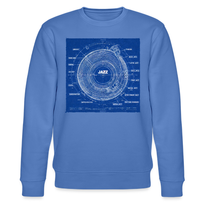 Kind of Blueprint, Ekologisk sweatshirt CHANGER unisex från Stanley/Stella - blå