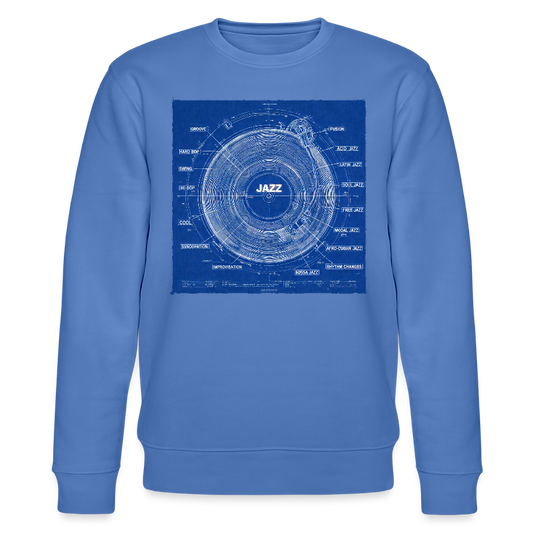 Kind of Blueprint, Ekologisk sweatshirt CHANGER unisex från Stanley/Stella - blå