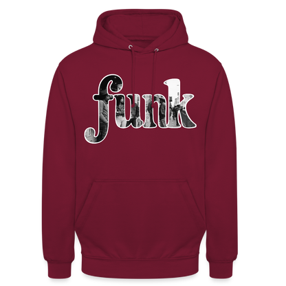 Funk Vibes, Luvtröja unisex - bordeaux