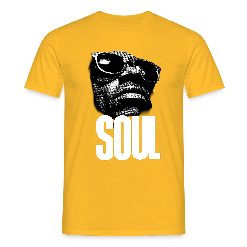 Soul Frequency, T-shirt herr - gul