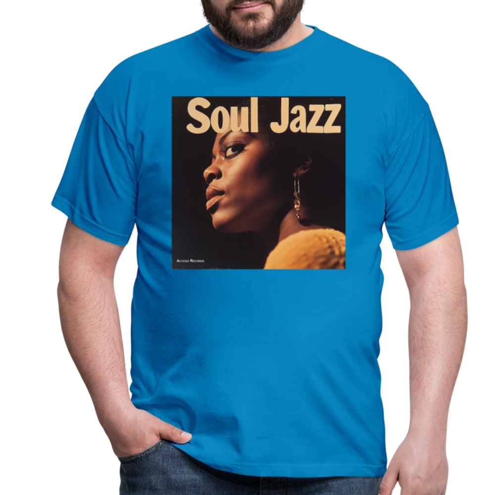 Acceso's Soul Groove: Jazz with a Beat, T-shirt herr - kungsblå