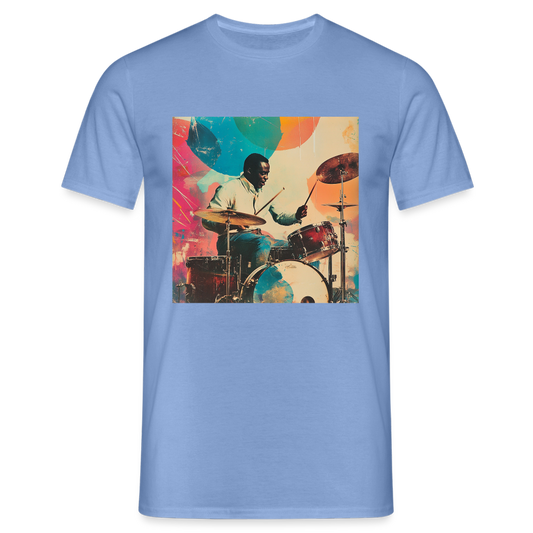 Rhythms of the Midnight Sky, T-shirt herr - carolina blue