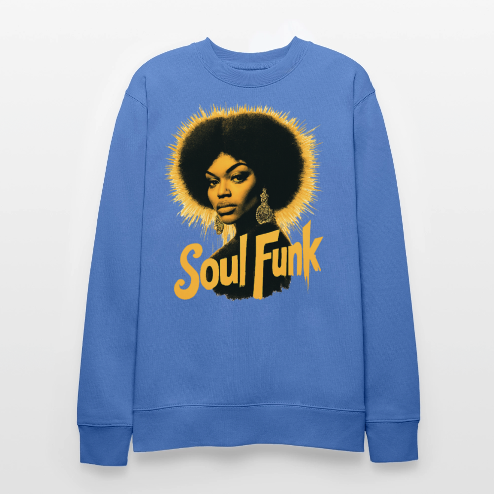 Soul Funk, Ekologisk sweatshirt CHANGER unisex från Stanley/Stella - blå