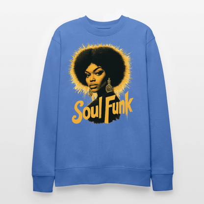 Soul Funk, Ekologisk sweatshirt CHANGER unisex från Stanley/Stella - blå