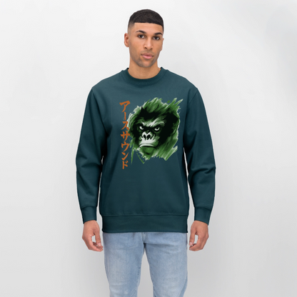 Earth Sound, Ekologisk sweatshirt CHANGER unisex från Stanley/Stella - mörk petrol