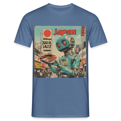 Shibuya Soul Jazz Classics, T-shirt herr - duvblå 