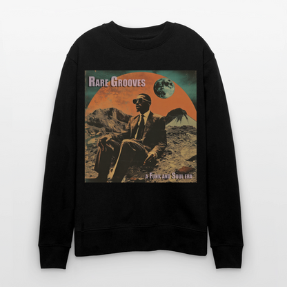 Vinylskatter: Att hitta sällsynta grooves, Ekologisk sweatshirt CHANGER unisex från Stanley/Stella - svart