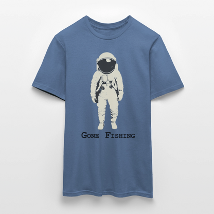 Drifting Beyond – Gone Fishing, T-shirt herr - duvblå 