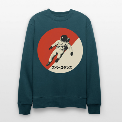 Space Dance, Ekologisk sweatshirt CHANGER unisex från Stanley/Stella - mörk petrol