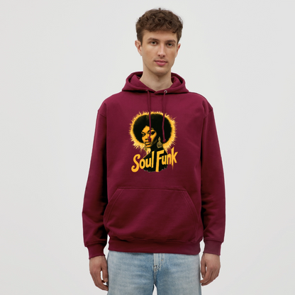 Soul Funk, Luvtröja unisex - bordeaux