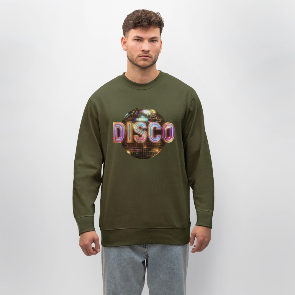 Disco Dreamscape, Ekologisk sweatshirt CHANGER unisex från Stanley/Stella - kaki
