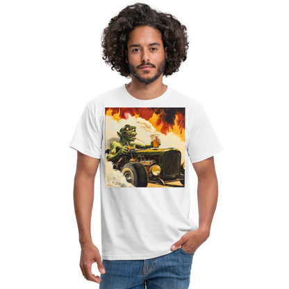 Ragg-Rex, T-shirt herr - vit