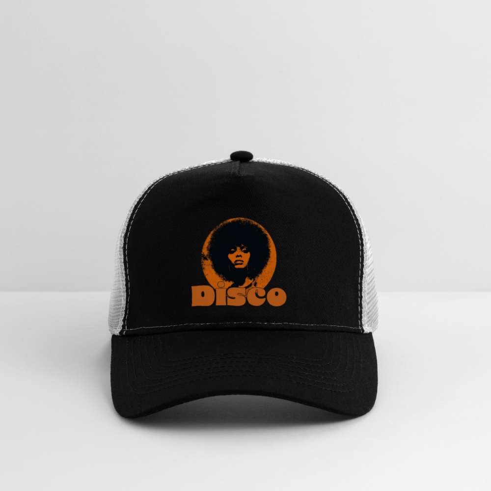 Disco Inferna, Trucker Cap - svart/stengrå
