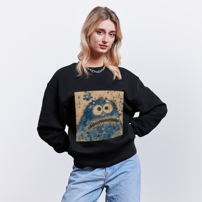 Uramiko ramlar i vattnet, Ekologisk oversizetröja RADDER unisex från Stanley/Stella - svart