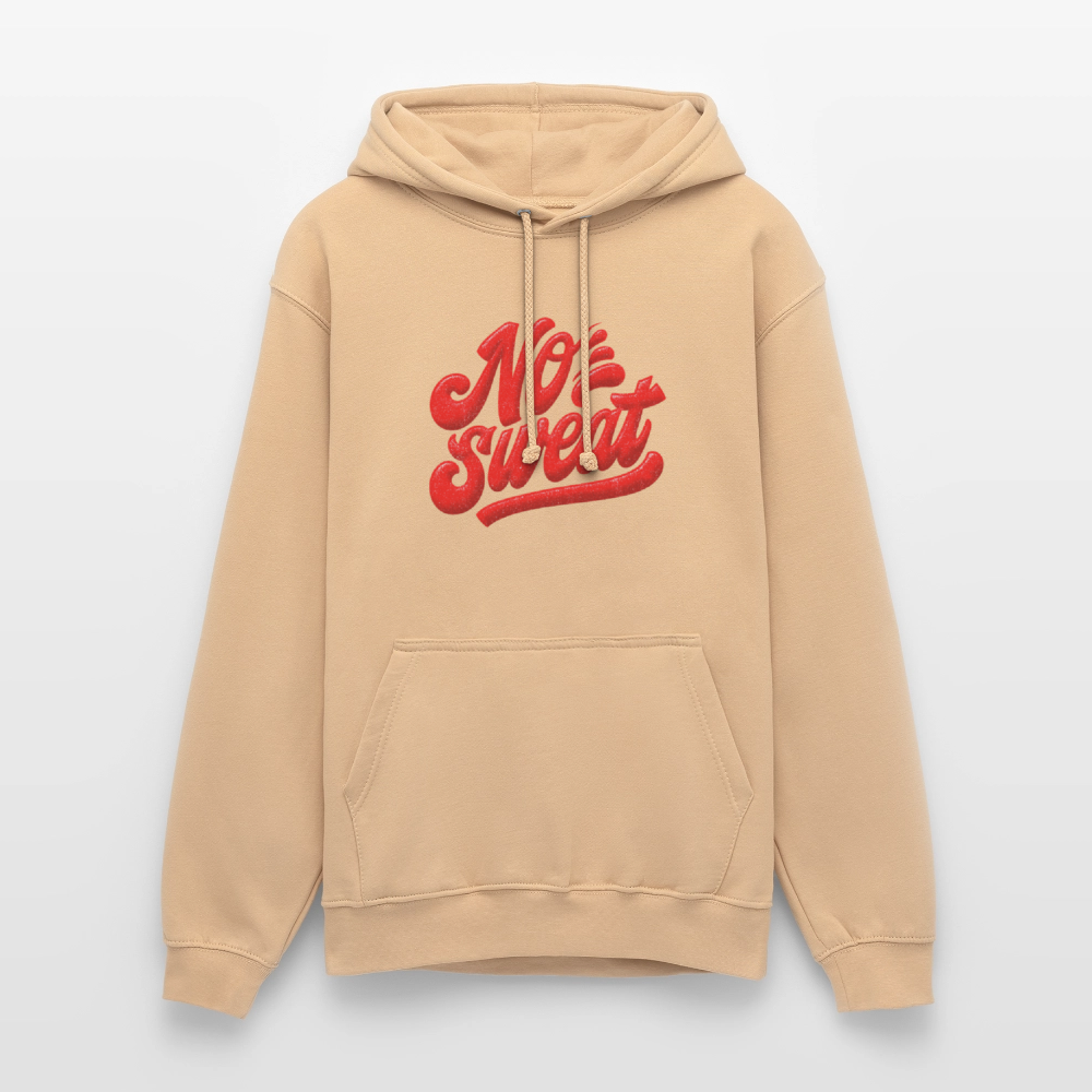No Sweat, Luvtröja unisex - persika
