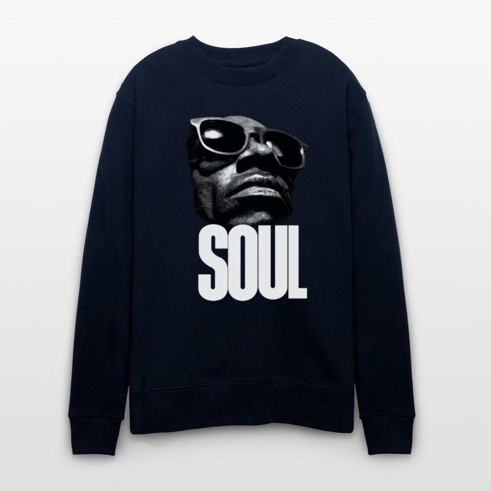 Soul Frequency, Ekologisk sweatshirt CHANGER unisex från Stanley/Stella - marinblått