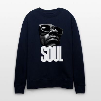 Soul Frequency, Ekologisk sweatshirt CHANGER unisex från Stanley/Stella - marinblått
