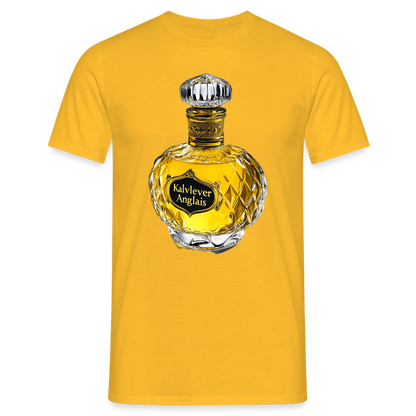 Eau de Perfume, T-shirt herr - gul