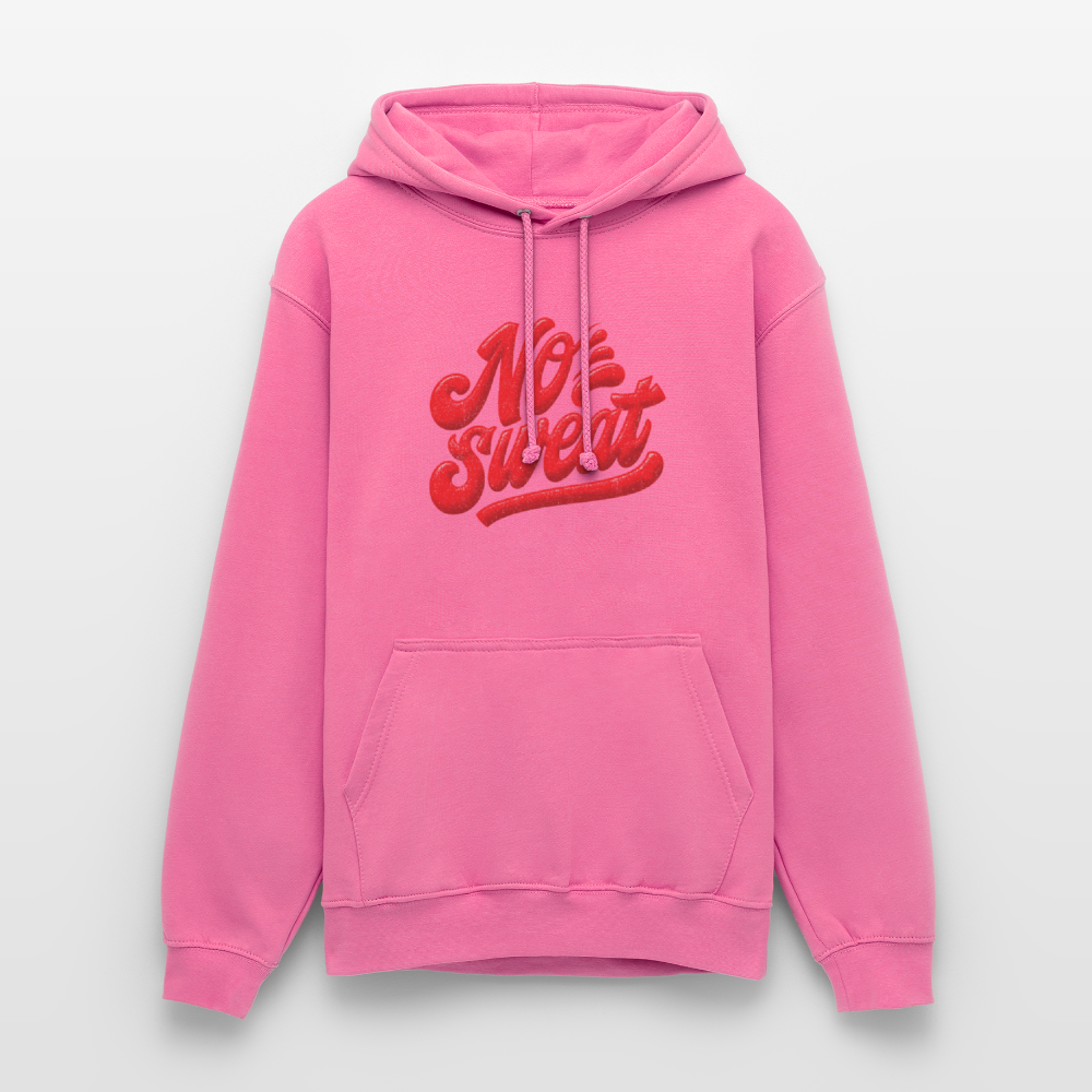 No Sweat, Luvtröja unisex - rosa