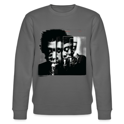 Between Breaths, Ekologisk sweatshirt CHANGER unisex från Stanley/Stella - kolgrå