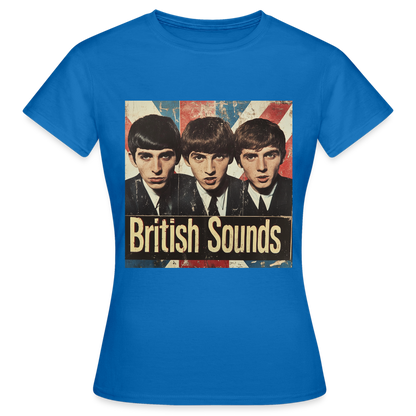British sounds 1965, T-shirt dam - royalblå