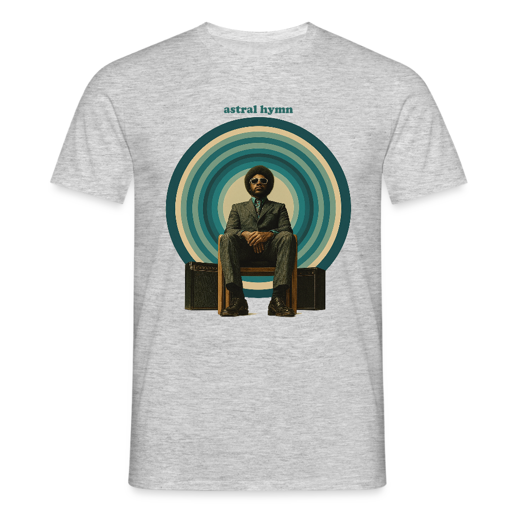 The Creator Has a Free Jazz Plan, T-shirt unisex - gråmelerad