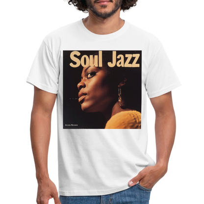 Acceso's Soul Groove: Jazz with a Beat, T-shirt herr - vit