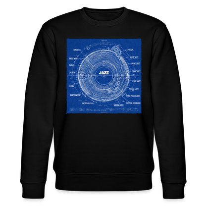 Kind of Blueprint, Ekologisk sweatshirt CHANGER unisex från Stanley/Stella - svart
